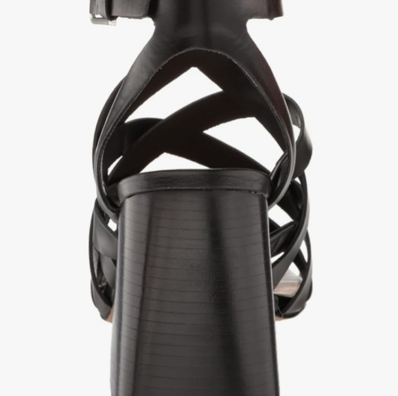 Vince Camuto Black Strappy Women's Sandals Size 5 NWT - Picture 5 of 13
